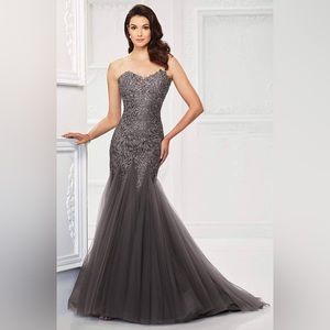 Montage by Mon Cheri  118964 gray/grey/slate